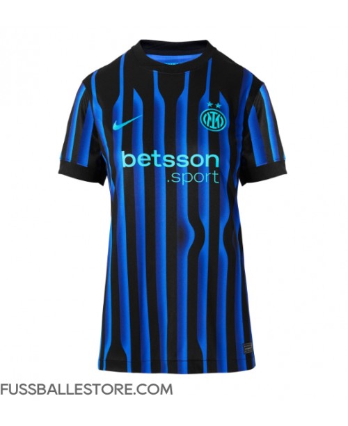 Günstige Inter Milan Luis Henrique #11 Heimtrikot Damen 2025-26 Kurzarm Günstige Inter Milan Luis Henrique #11 Heimtrikot Damen 2025-26 Kurzarm